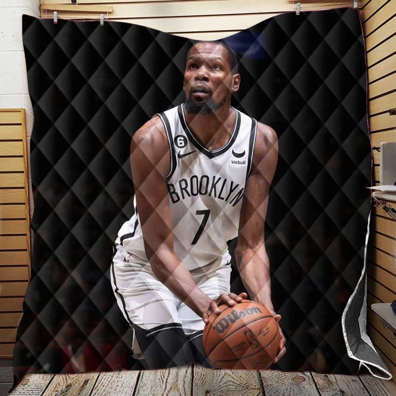 Kevin Durant American Professional Basketball Player Quilt Blanket