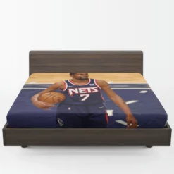 Kevin Durant Energetic NBA Basketball Player Fitted Sheet 1