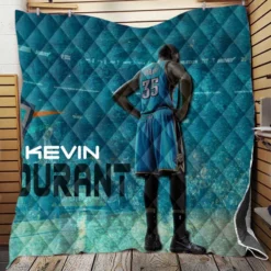Kevin Durant Excellent NBA Basketball Player Quilt Blanket
