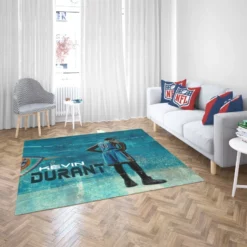 Kevin Durant Excellent NBA Basketball Player Rug 2