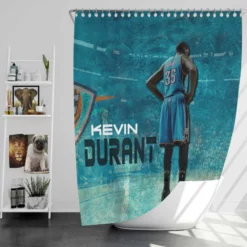Kevin Durant Excellent NBA Basketball Player Shower Curtain