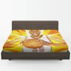 Kevin Durant Exciting NBA Basketball Player Fitted Sheet 1