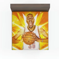 Kevin Durant Exciting NBA Basketball Player Fitted Sheet