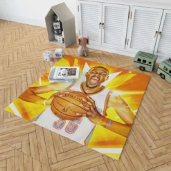 Kevin Durant Exciting NBA Basketball Player Rug 1