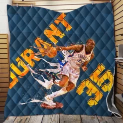 Kevin Durant Famous NBA Basketball Player Quilt Blanket