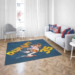 Kevin Durant Famous NBA Basketball Player Rug 2