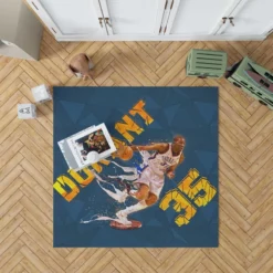 Kevin Durant Famous NBA Basketball Player Rug