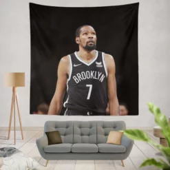 Kevin Durant Popular NBA Basketball Player Tapestry