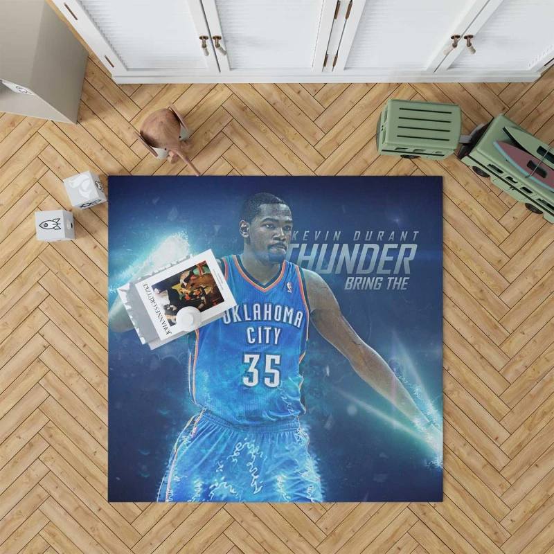 Kevin Durant Top Ranked NBA Basketball Player Rug