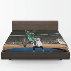 Kevin Garnett Professional American NBA Basketball Player Fitted Sheet 1