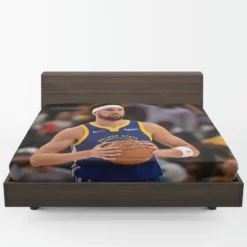 Klay Thompson Professional NBA Basketball Player Fitted Sheet 1