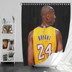Kobe Bryant American professional basketball player Shower Curtain