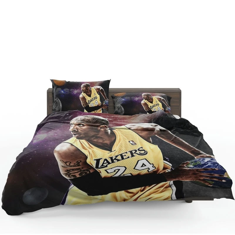 Kobe Bryant Competitive NBA Basketball Player Bedding Set
