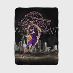 Kobe Bryant Excellent NBA Basketball Player Fleece Blanket 1