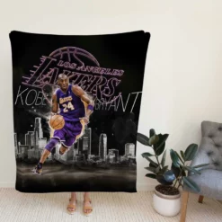 Kobe Bryant Excellent NBA Basketball Player Fleece Blanket