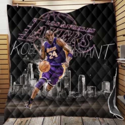 Kobe Bryant Excellent NBA Basketball Player Quilt Blanket