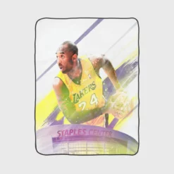 Kobe Bryant NBA All Defensive Team Member Fleece Blanket 1