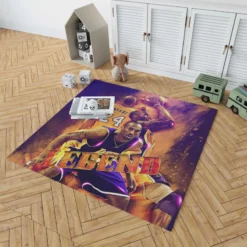 Kobe Bryant NBA Basketball Black Mamba Rug 1