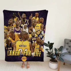 Kobe Bryant NBA Most Valuable Player Fleece Blanket