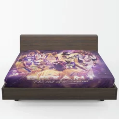 Kobe Bryant Strong NBA Basketball Player Fitted Sheet 1