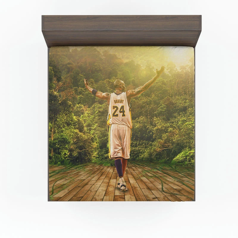 Kobe Bryant Unique NBA Basketball Player Fitted Sheet