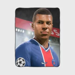 Kylian Mbappe FIFA 21 Game Fleece Blanket 1