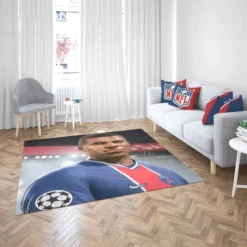 Kylian Mbappe FIFA 21 Game Rug 2