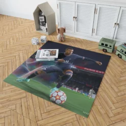 Kylian Mbappe FIFA 22 PlayStation Rug 1