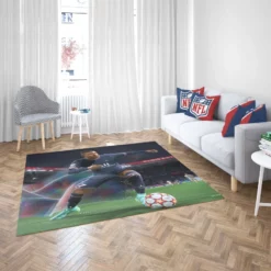 Kylian Mbappe FIFA 22 PlayStation Rug 2