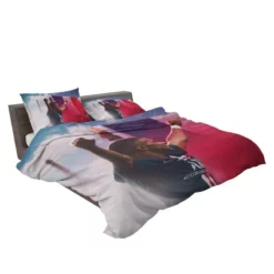 Kylian Mbappe French Professional Football Player Bedding Set 2