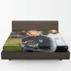 Kylian Mbappe Lottin  France Coupes de France Player Fitted Sheet 1