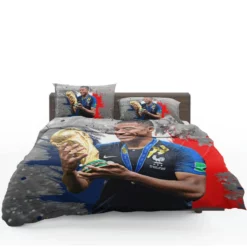 Kylian Mbappe Lottin  France Expensive Teenage Player Bedding Set