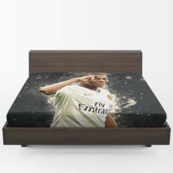 Kylian Mbappe Lottin  PSG FIFA World Cup Player Fitted Sheet 1