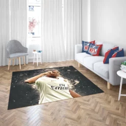 Kylian Mbappe Lottin  PSG FIFA World Cup Player Rug 2