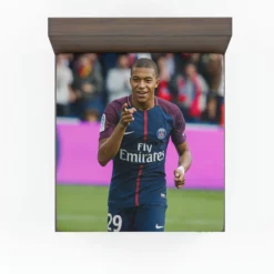 Kylian Mbappe PSG Classic Player Fitted Sheet