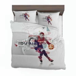 Kyrie Irving Energetic NBA Basketball Player Bedding Set 1