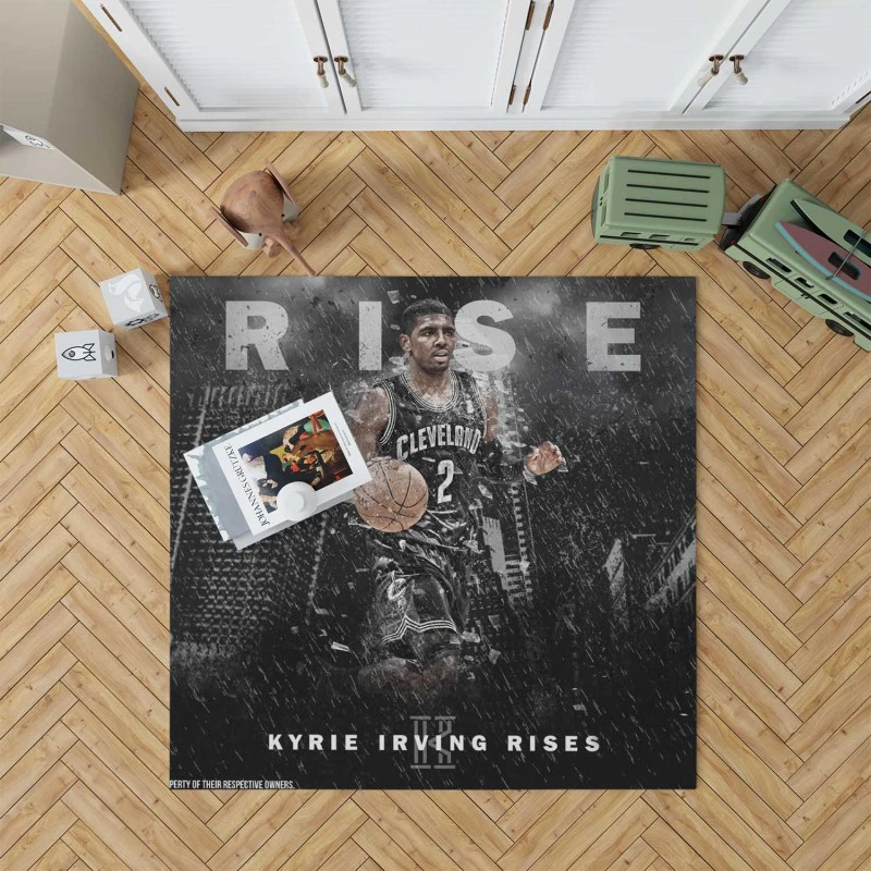 Kyrie Irving Excellent NBA Basketball Player Rug