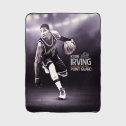 Kyrie Irving Exciting NBA Basketball player Fleece Blanket 1