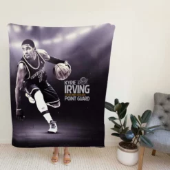 Kyrie Irving Exciting NBA Basketball player Fleece Blanket