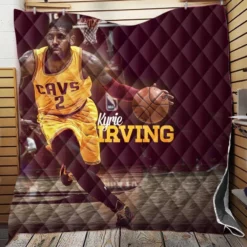 Kyrie Irving Famous NBA Basketball Player Quilt Blanket