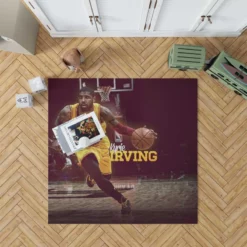 Kyrie Irving Famous NBA Basketball Player Rug