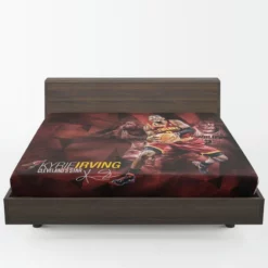 Kyrie Irving Powerful NBA Basketball Player Fitted Sheet 1