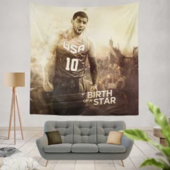 Kyrie Irving Top Ranked NBA Basketball Player Tapestry