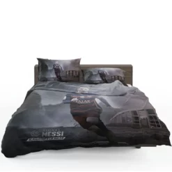 La Liga Football Player Lionel Messi Bedding Set