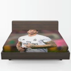 La Liga Footballer Sergio Ramos Fitted Sheet 1