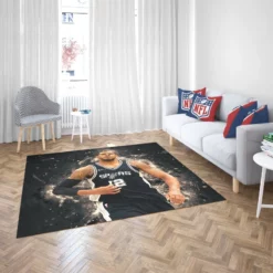 LaMarcus Aldridge Professional NBA Basketball Team Rug 2