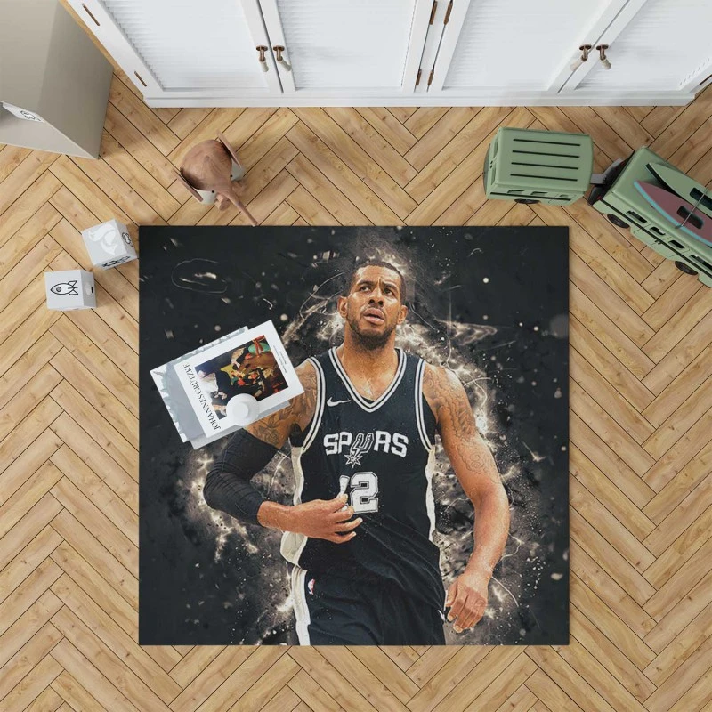 LaMarcus Aldridge Professional NBA Basketball Team Rug