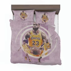 LeBron James American professional basketball player Bedding Set 1