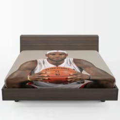 LeBron James Classic NBA Football Player Fitted Sheet 1