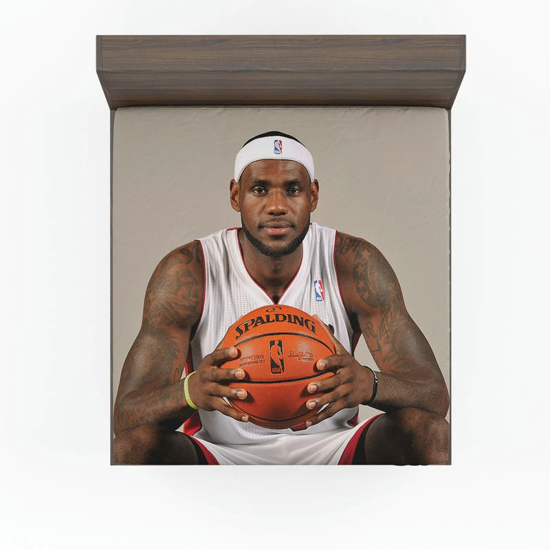 LeBron James Classic NBA Football Player Fitted Sheet